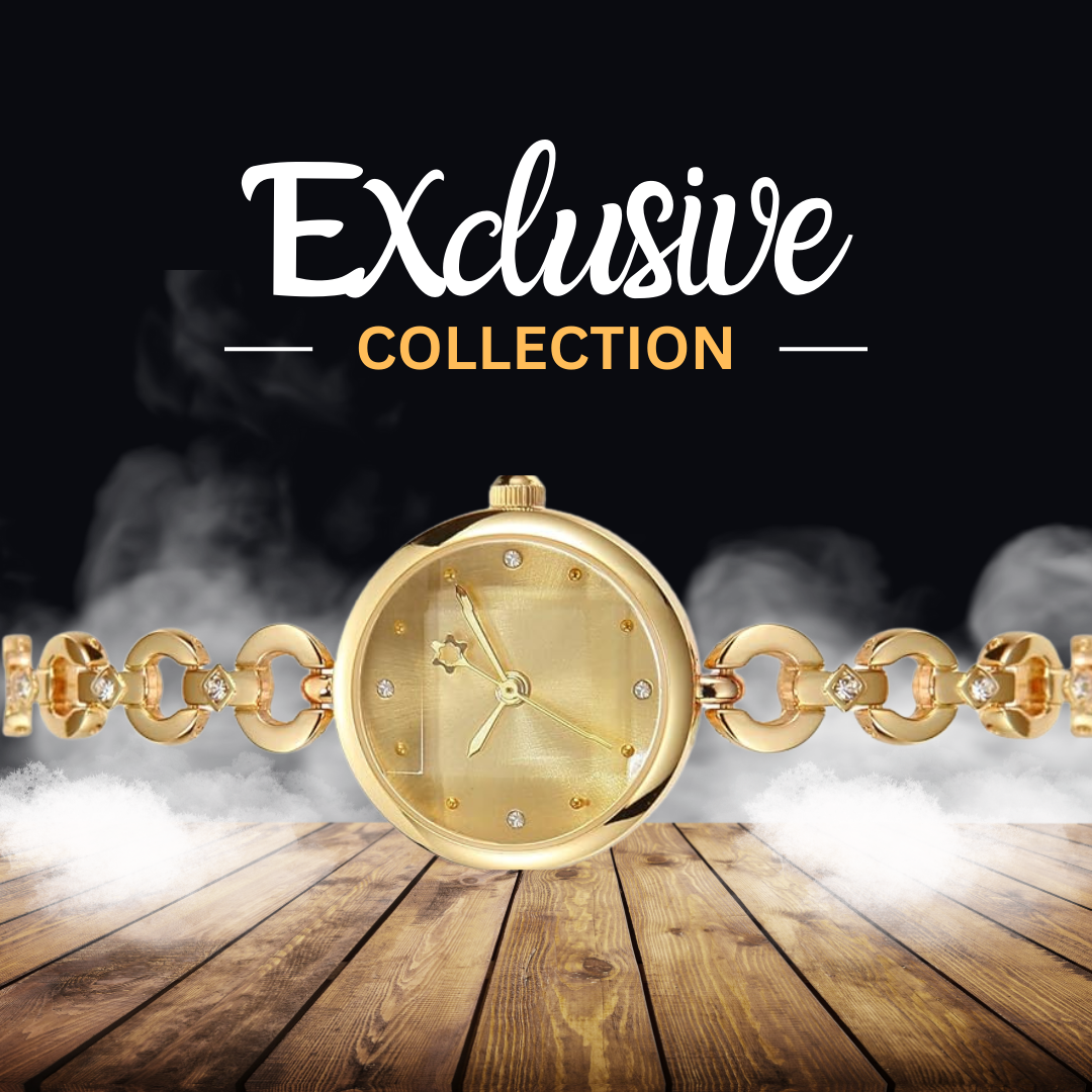 "Golden Elegance: The Timepiece of Sophistication"